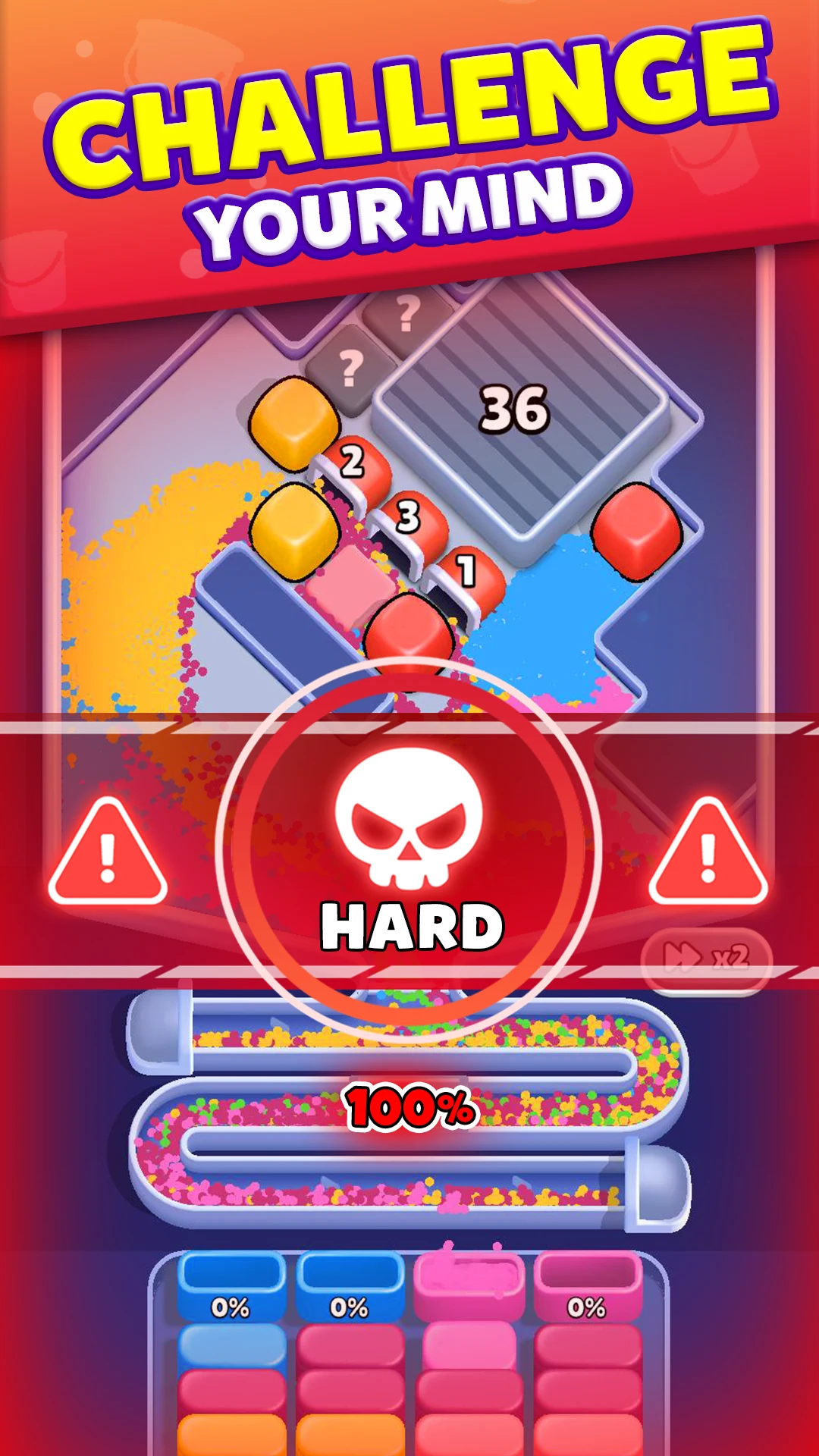 Sand Spill! - Color Puzzle screenshot