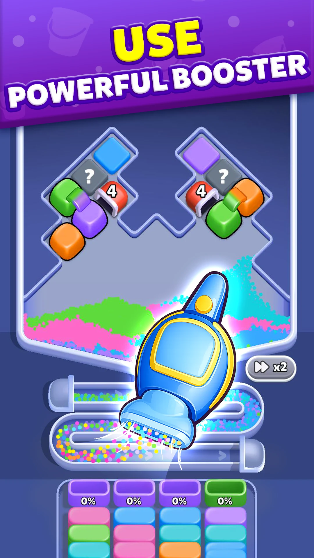 Sand Spill! - Color Puzzle screenshot